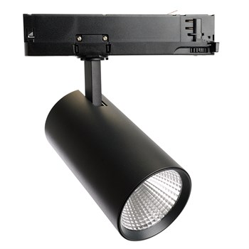 Светодиодный светильник Feron AL147 трековый на шинопровод 20W 4000K 35 градусов черный, 3х фазный 51597 - фото 172149
