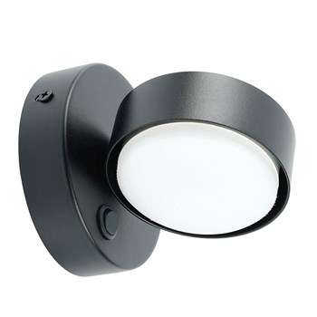 Светильник настенный Feron HL4601 12W, 230V, GX53, черный 51941 - фото 172586