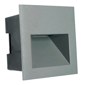 Светодиодный светильник Feron LN013-1 встраиваемый 3W 4000K, IP65, серый 51957 - фото 172642