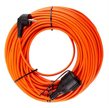 STD08-31-20 Удлинитель-шнур 1-местный ПВС с/з 3*1,5мм2, IP54, 20м, 16А, серия Standart 50344 - фото 172727