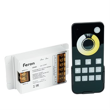 LD482 Контроллер CCT с пультом, таймером и визуализатором звука 12-24-48V 52097 - фото 172759