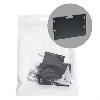 Заглушка без отверстия для профиля CAB257,  LD350 (комплект 4шт) 52093 - фото 173071