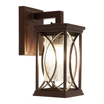 Светильник садово-парковый Feron PL651 60W 230V E27, коричневый 11649 - фото 173243