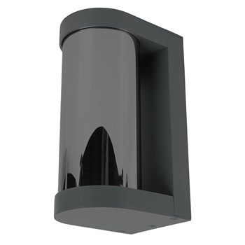 Светильник садово-парковый Feron DH1901, на стену, E27 230V, черный 52186 - фото 173589