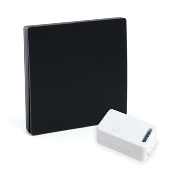 Выключатель беспроводной FERON TM181 230V 500W одноклавишный с радиочастотным контроллером LD100, черный 50507 - фото 173598