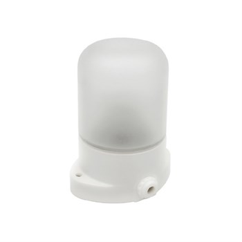 Светильник НББ 01-60-101 112х137х112мм, E27 max 60Вт, прямой керам. корпус, стекло, IP65, белый 53164 - фото 173833