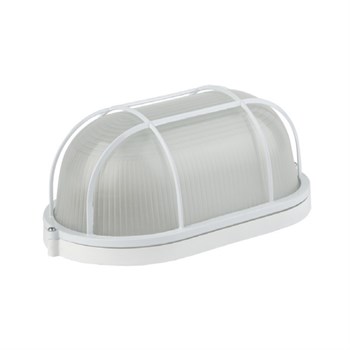 Светильник НБП 04-60-002 212х105х85мм E27,  max 60 Вт, алюм., стекло, решетка, IP54, белый 53172 - фото 173838