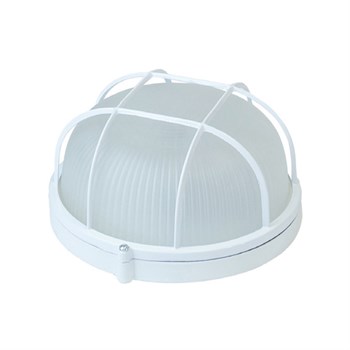 Светильник НБП 03-60-002 190х176х90мм, E27 max 60 Вт, алюм., стекло, решетка, IP54, белый 53176 - фото 173840