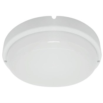 Светильник светодиодный пылевлагозащищённый с датчиком освещенности, 12W 960Lm 4000K в пласт.корпусе,IP65,белый,140*35мм. AL3015 51656 - фото 173900