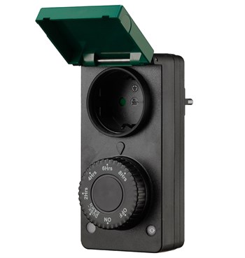 Розетка с таймером (с датчиком освещенности) Feron TM29 суточная мощность 2300W/10A IP44 51434 - фото 174608