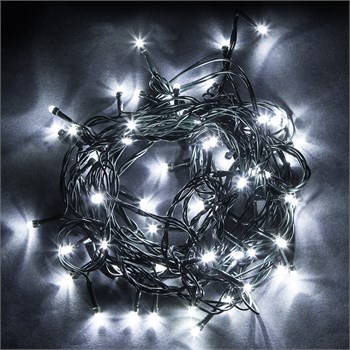 Светодиодная гирлянда Feron CL33 линейная, статичная, 10 м +1.6м 230V 4000K c питанием от сети,  черный шнур 26751 - фото 175127