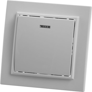 Выключатель 1-клавишный c индикатором STEKKER, PSW10-9001-01, 250В, 10А, серия Эрна, белый 39041 - фото 177905