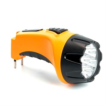 Фонарь аккумуляторный, 7 LED DC (свинцово-кислотная батарея), желтый, TH2294 (TH93B) 12652 - фото 178465