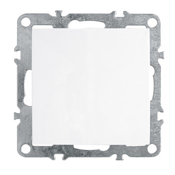 Выключатель 1-клавишный (механизм), STEKKER, PSW10-9103-01, 250В, 10А, серия Эрна, белый 39311 - фото 178716
