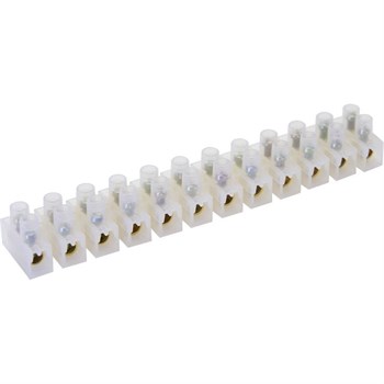 LD227-6A Зажим винтовой изолированный 450В, 6А, 12 пар, полиэтилен DIY 39899 - фото 180645