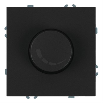 Выключатель диммирующий (механизм), STEKKER, 250В, 500W, серия Эмили, RSW10-5106-05, черный уголь, soft touch 49842 - фото 186697