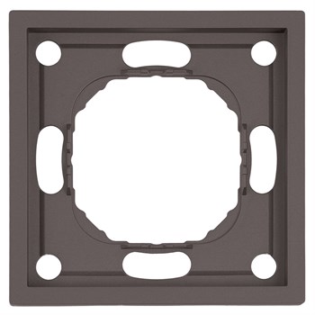 Рамка STEKKER, PFR00-5001-09 1-местная, серия Эмили, антрацит, soft touch 49936 - фото 186718