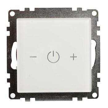 Выключатель диммирующий сенсорный (механизм) 250В, 150W, серия Катрин, белый 50276 - фото 188410