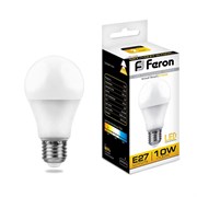 Лампа светодиодная Feron LB-92 Шар E27 10W 175-265V 2700K