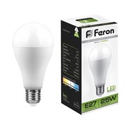 Лампа светодиодная Feron LB-100 Шар E27 25W 4000K