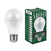 Лампа светодиодная SAFFIT SBA6015 Шар E27 15W 230V 6400K