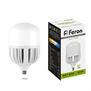 Лампа светодиодная Feron LB-65 E27-E40 60W 175-265V 4000K