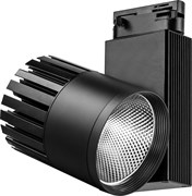 Светодиодный светильник Feron AL105 трековый однофазный на шинопровод 40W 4000K, 35 градусов, черный серия MarketBright