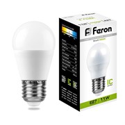 Лампа светодиодная Feron LB-750 Шарик E27 11W 175-265V 4000K