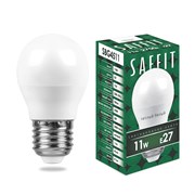 Лампа светодиодная SAFFIT SBG4511 Шарик E27 11W 230V 2700K