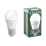 Лампа светодиодная SAFFIT SBG4515 Шарик E27 15W 230V 2700K