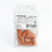 Соединительный изолирующий зажим СИЗ-3 - 5,5 мм2, оранжевый, LD501-3071 (DIY упаковка 10 шт)