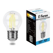 Лампа светодиодная Feron LB-509 Шарик E27 9W 230V 6400K