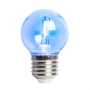 Лампа светодиодная Feron LB-383 Шарик прозрачный E27 2W 230V синий