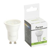 Лампа светодиодная Feron LB-272 MR11 GU10 5W 175-265V 4000K