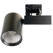 Светодиодный светильник Feron AL148 трековый на шинопровод 40W 4000K 35 градусов черный, 3х фазный 51607