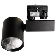 Светодиодный светильник Feron AL148 трековый на шинопровод 30W 4000K 35 градусов черный, 3х фазный 51605