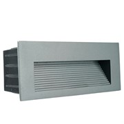 Светодиодный светильник Feron LN012-1 встраиваемый 5W 4000K, IP65, серый 51955