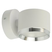 Светильник  настенный Feron HL4598  Barrel DUET 12W, 230V,GX53, белый + хром IP20 51690