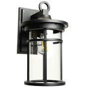 Светильник садово-парковый Feron PL761 на стену вниз 60W 230V E27,  черный 51817