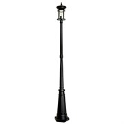 Светильник садово-парковый Feron PL767, столб 60W 230V E27, черный 51821