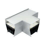 Светильник коннектор Feron AL4036T 5W 550Lm 3000К-4000К-6400K, T-образный, с ручным переключением режимов, серебро, 160*115*70мм возмож. соедин. в линию, серия RetailRay 51871