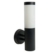 Светильник садово-парковый Feron DH041-B, Техно на стену вверх, 18W E27 230V, черный 51522