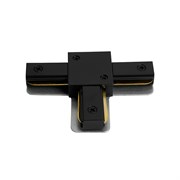 Коннектор Т-образный однофазный  для шинопровода , черный, LD1019 51896