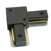Коннектор угловой однофазный для шинопровода, черный, LD1021 51900