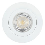 Светодиодный светильник Feron.ONE AL540 встраиваемый 7W 4000K белый "круг" 52047