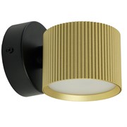 Светильник  настенный Feron HL4580 ARIA 12W, 230V,GX53, золото+черный IP20 51677
