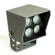 Светодиодный светильник ландшафтно-архитектурный Feron LL-895  AC220-240 4W 6400K IP66, квадрат 51693