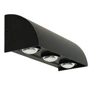 Светильник уличный светодиодный Feron DH708, 3W, 230Lm, 3000/4000/6400К, черный 51830