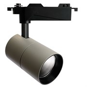 Светодиодный светильник Feron AL103 трековый однофазный на шинопровод 30W 4000K, 35 градусов, серый серия MarketBright 51851