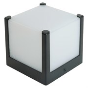 Светильник садово-парковый Feron DH0606, на стену, GX53 230V, черный 51336